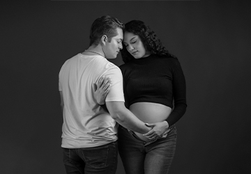 Sesión de fotos pareja embarazada